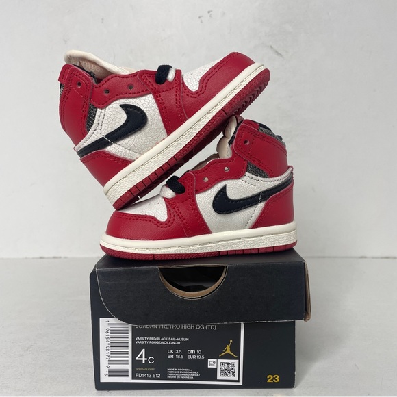 Nike Air Jordan 1 Retro High OG TD “Lost & Found” 2022 - Picture 3 of 4